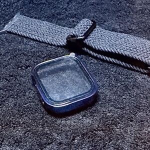 Smartwatch with Black Strap